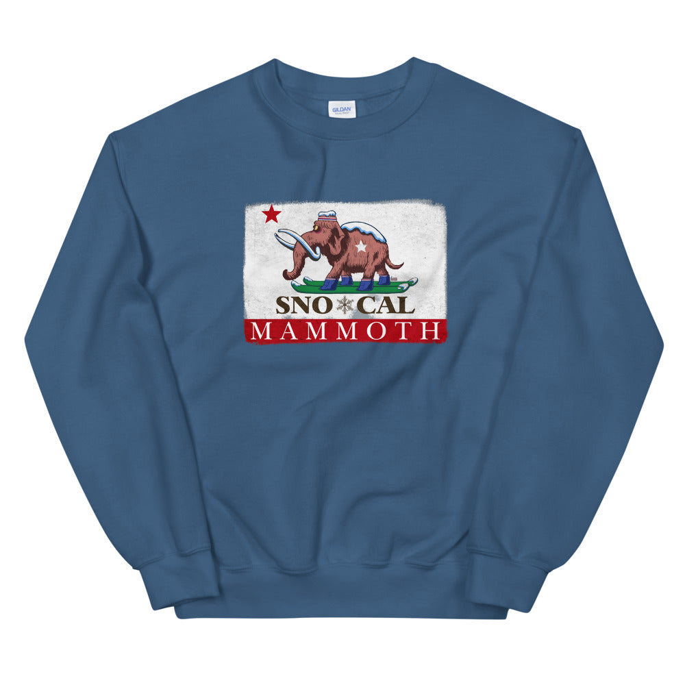 Blue Wally the Wooly Mammoth Sweatshirt