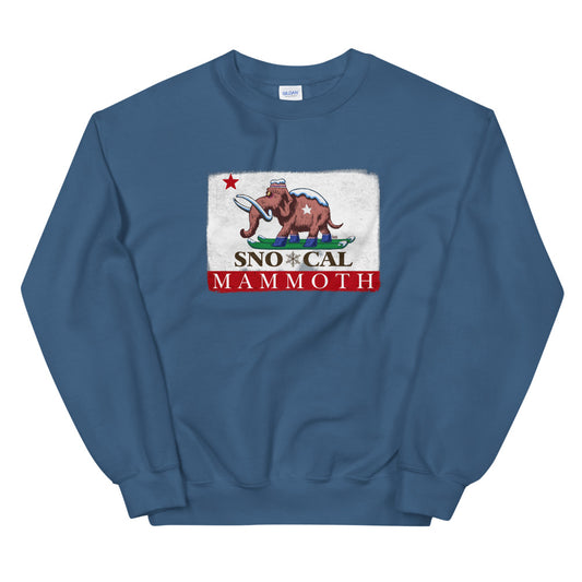 Blue Wally the Wooly Mammoth Sweatshirt