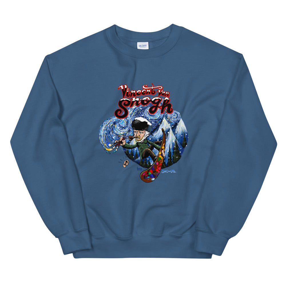 Indigo Blue Vincent van Gogh Sweatshirt