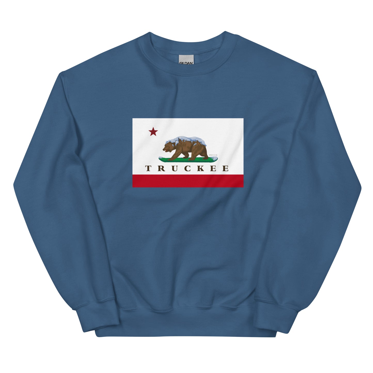 light blue truckee sweatshirt