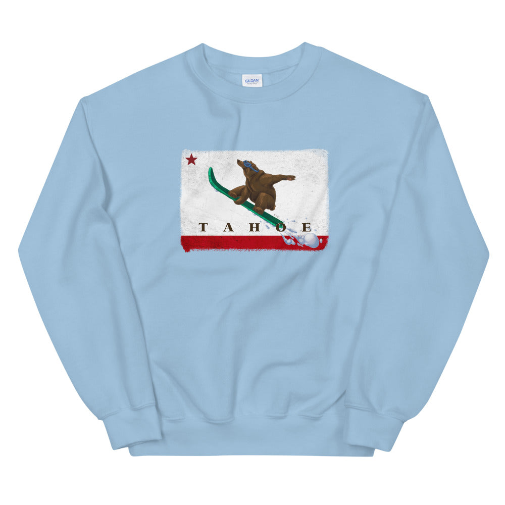 Snowboarding Grizzly Tahoe Sweatshirt - Sno Cal
