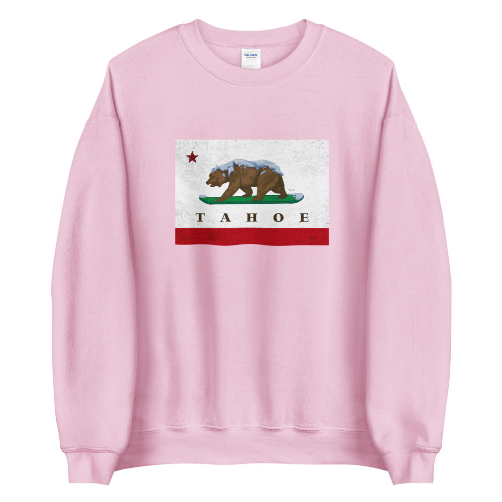 Pink Lake Tahoe Sweatshirt