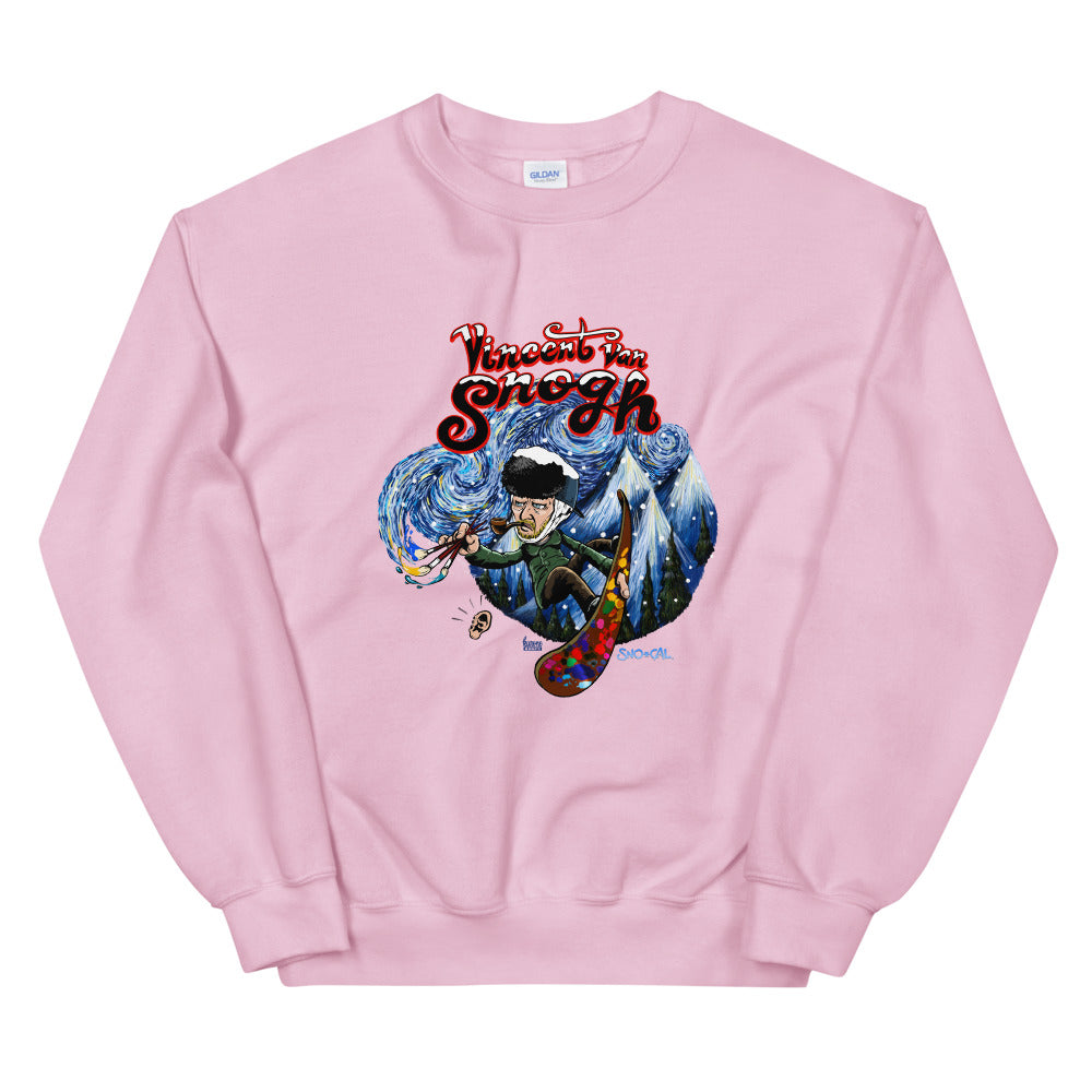 Pink Vincent van Gogh Sweatshirt