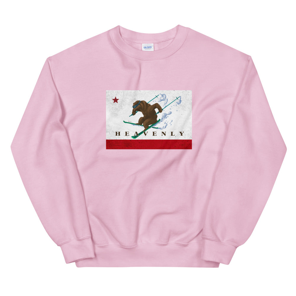 Heavenly CA Grizzly Skiing Sweatshirt - Sno Cal