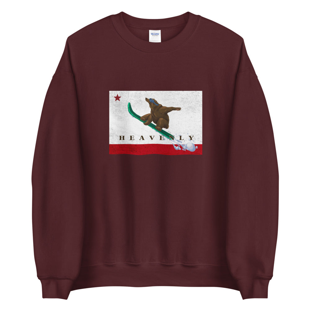 Heavenly CA Grizzly Boarding Sweatshirt - Sno Cal