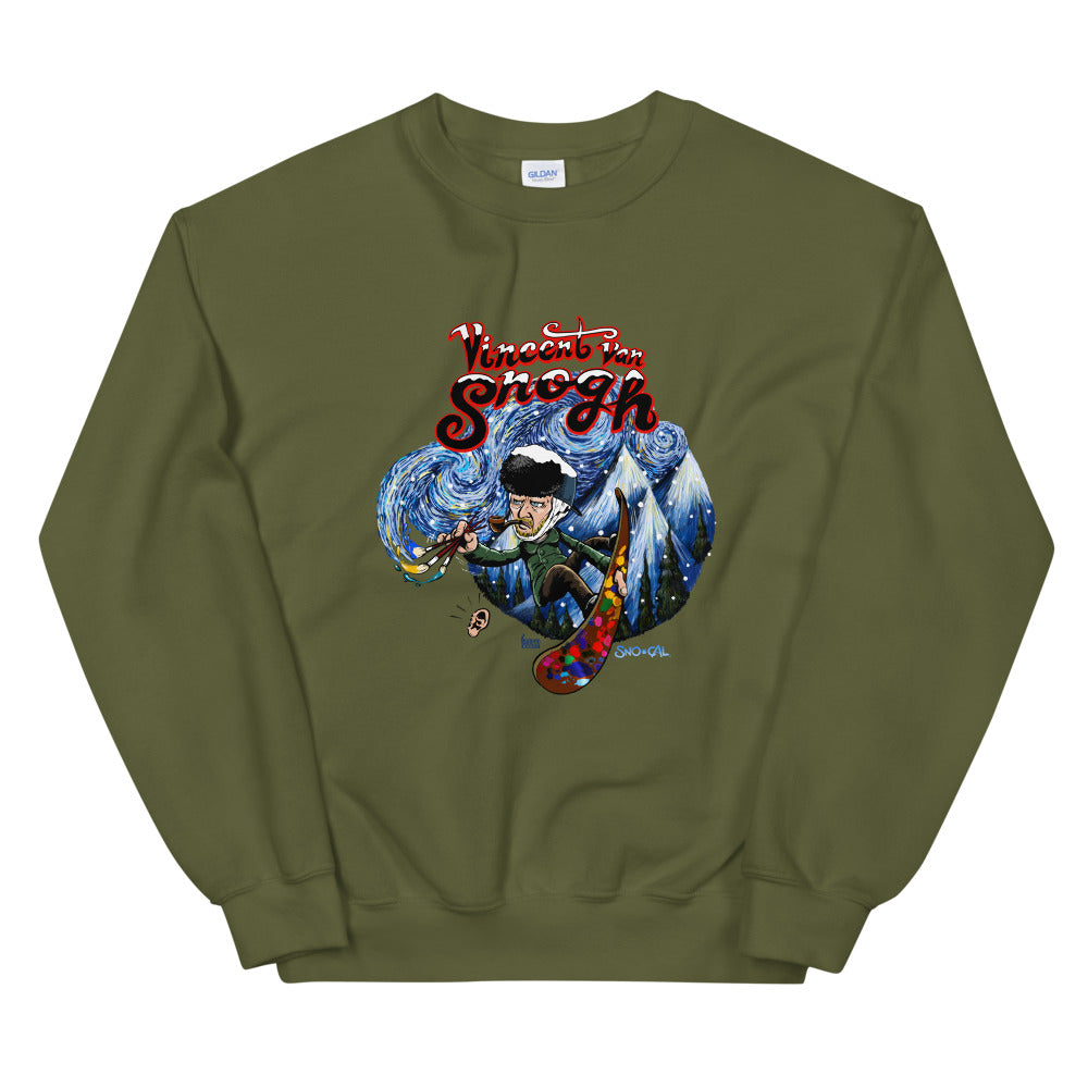 Green Vincent van Gogh Sweatshirt