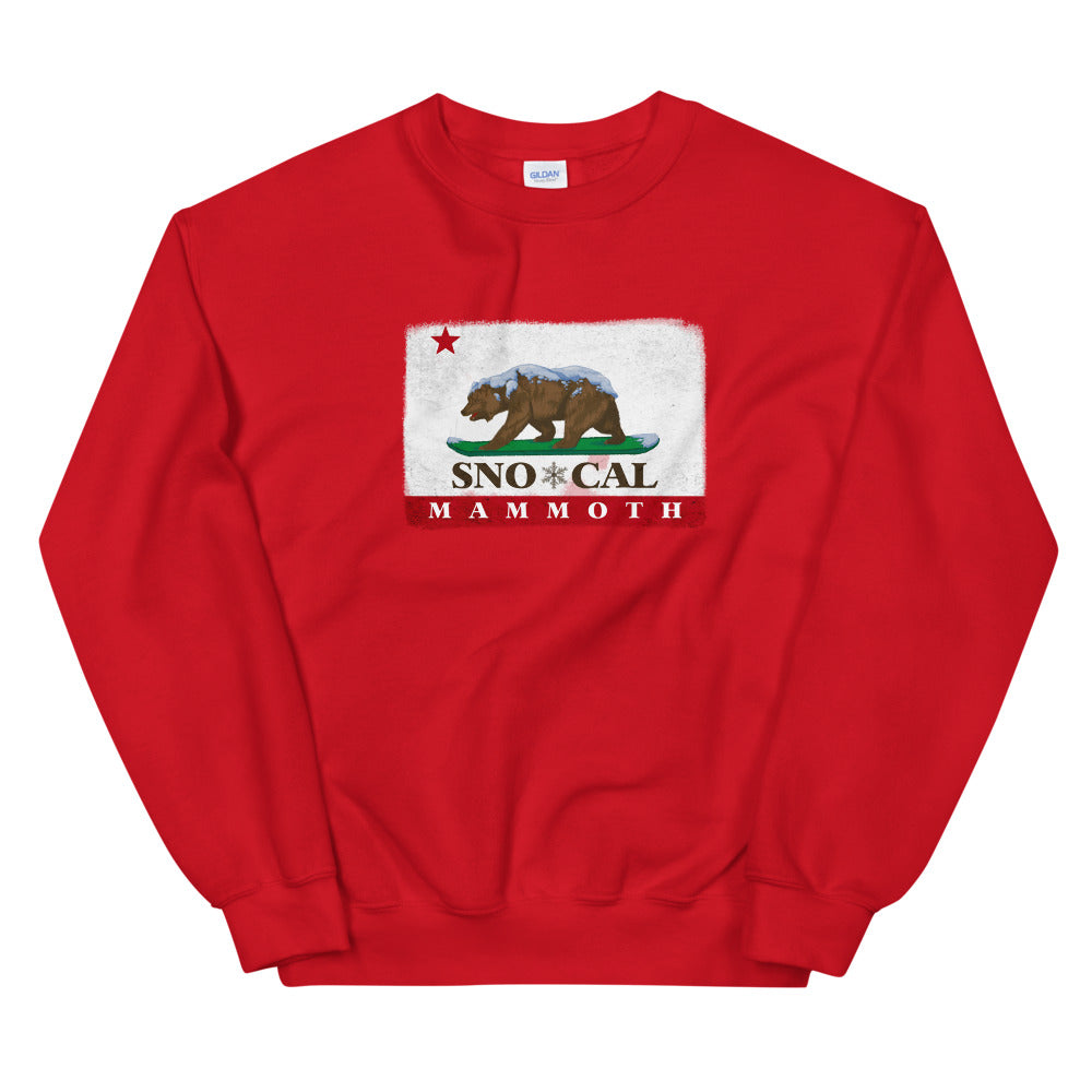 Red Mammoth Mountain Sweatshirt - Sno Cal