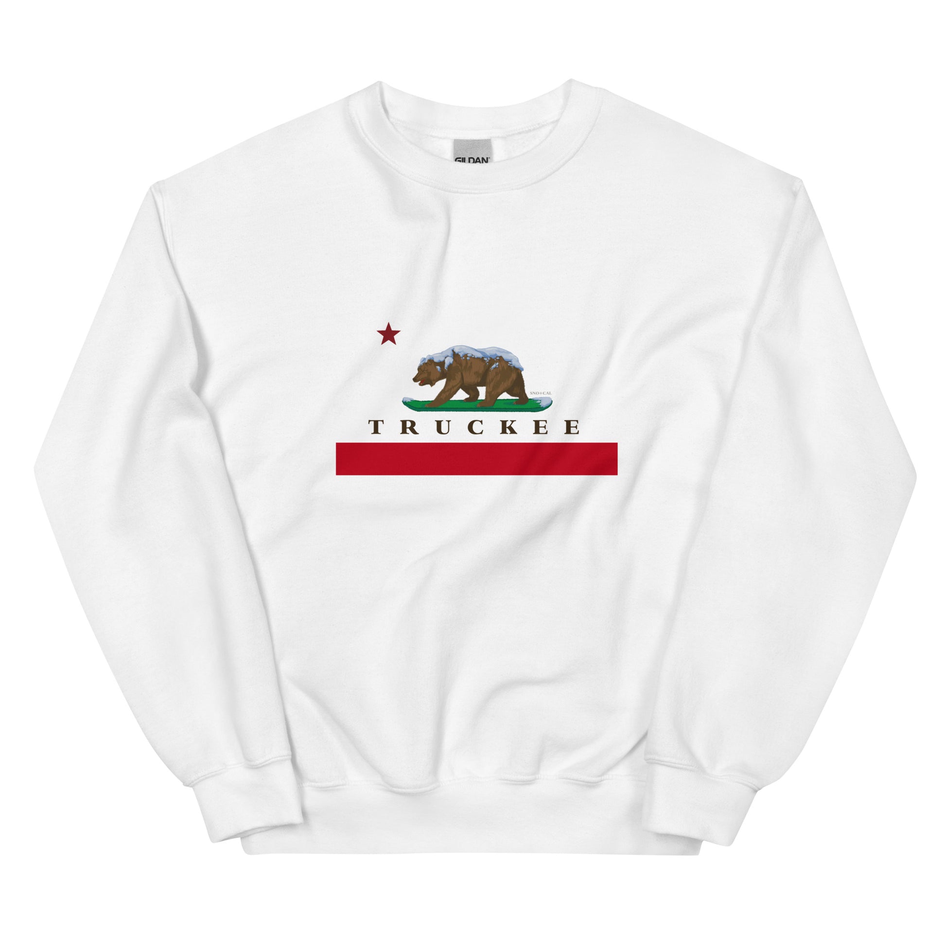 white truckee sweatshirt