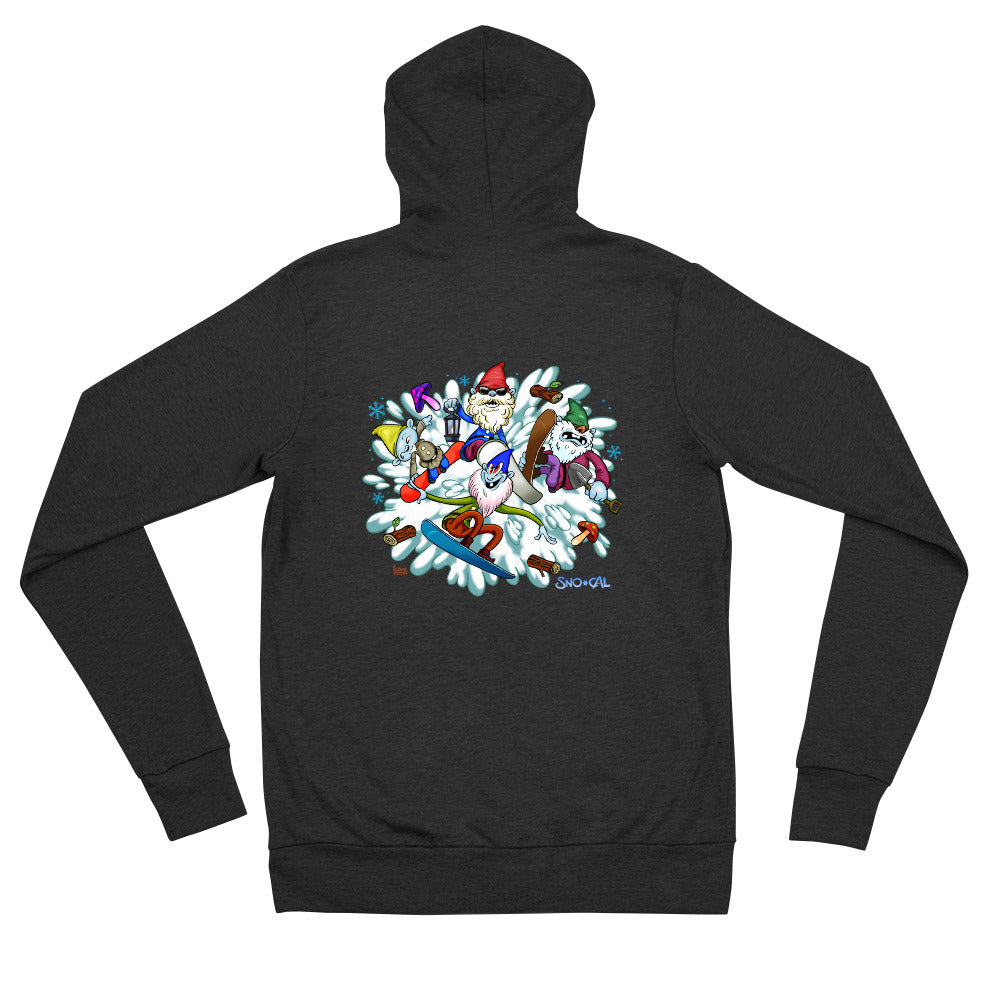The Sgnomes zip hoodie