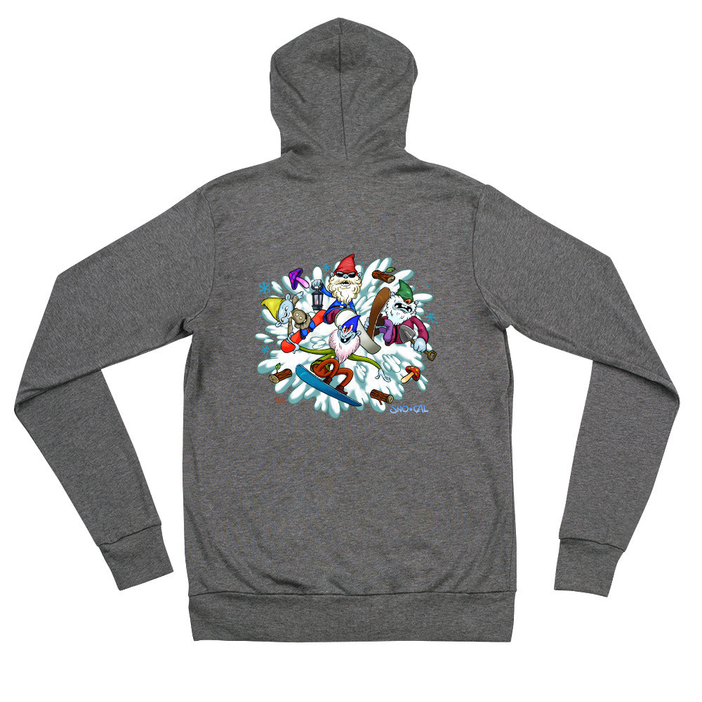 The Sgnomes zip hoodie
