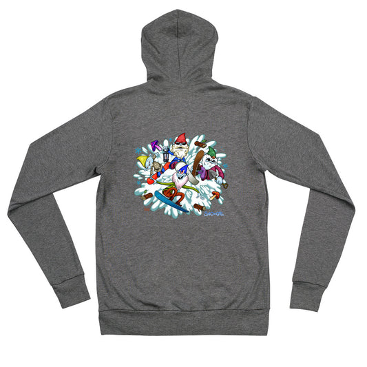 The Sgnomes zip hoodie