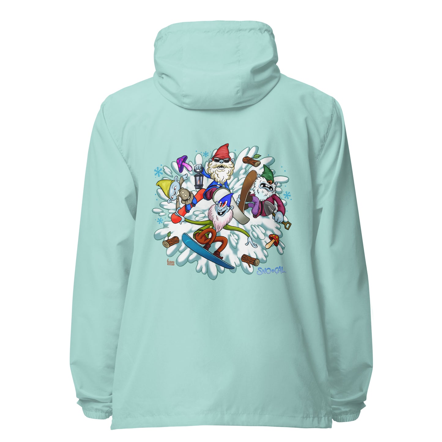 The Sgnomes Lightweight Waterproof Windbreaker