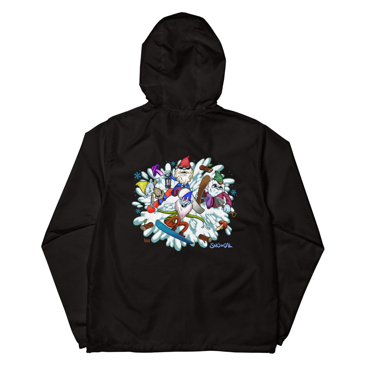 The Sgnomes Lightweight Waterproof Windbreaker