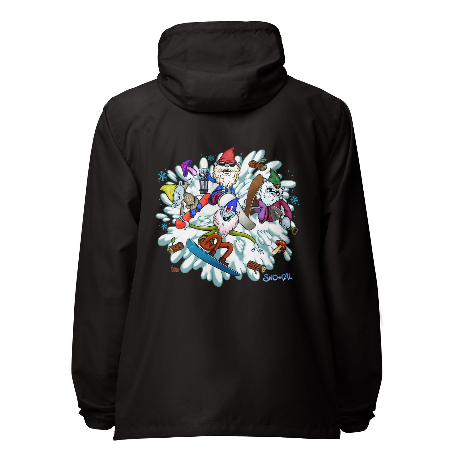 The Sgnomes Lightweight Waterproof Windbreaker