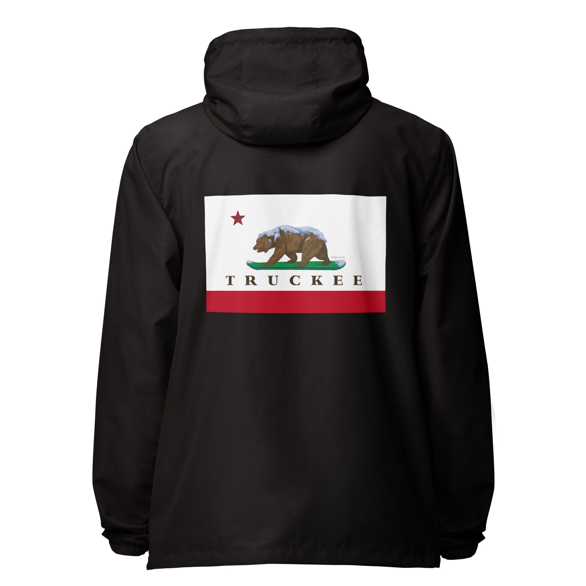black truckee windbreaker