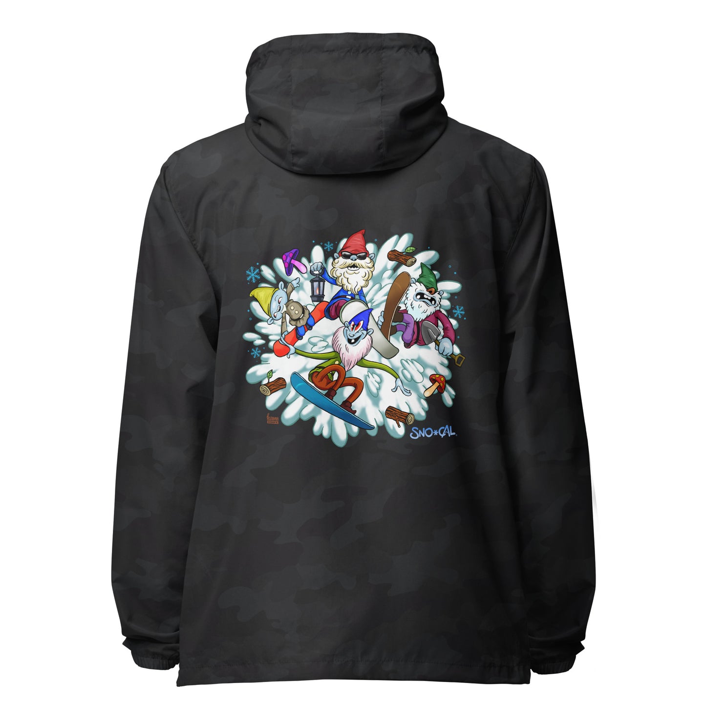 The Sgnomes Lightweight Waterproof Windbreaker