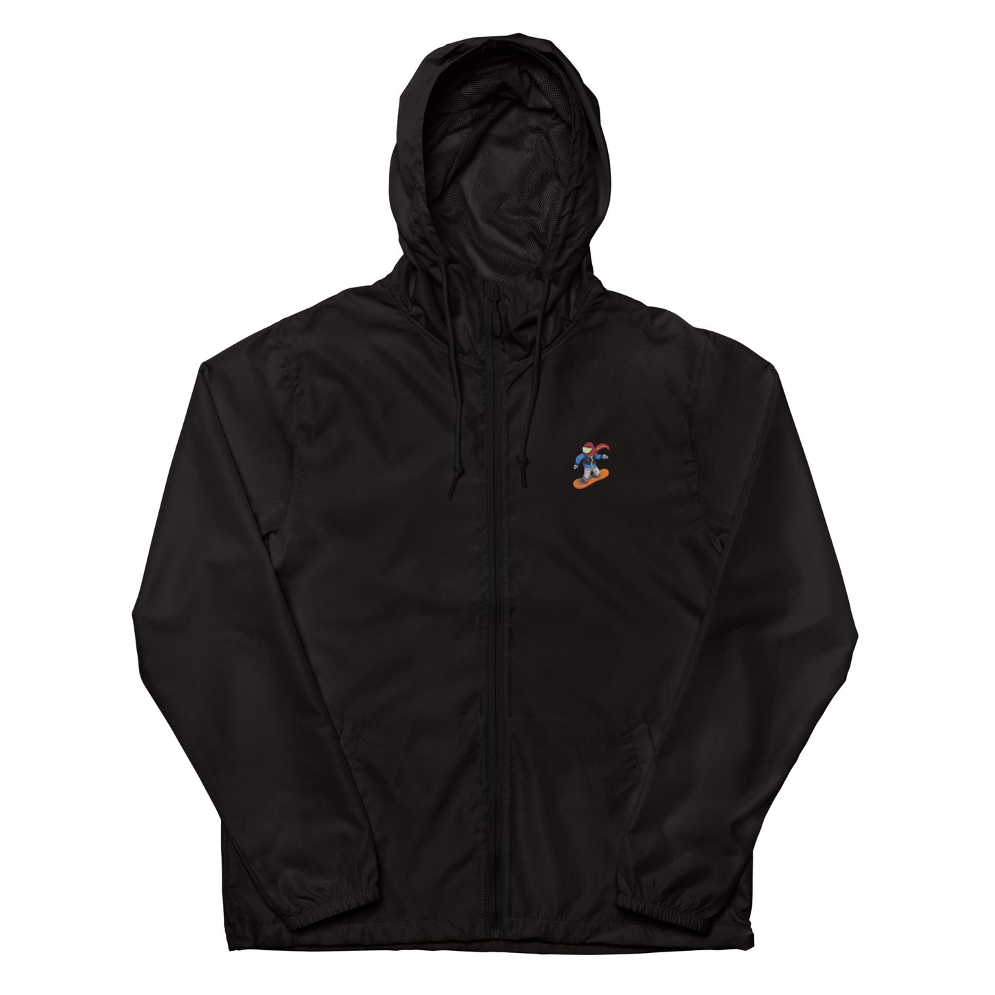 black snowboard emoji hoodie