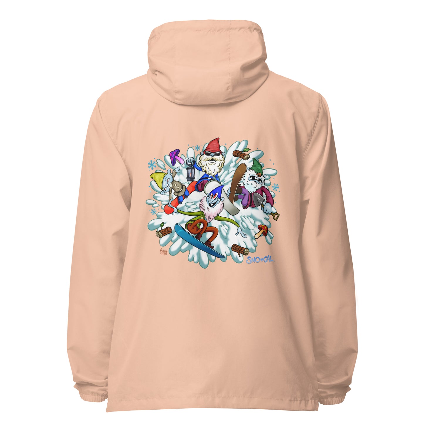 The Sgnomes Lightweight Waterproof Windbreaker