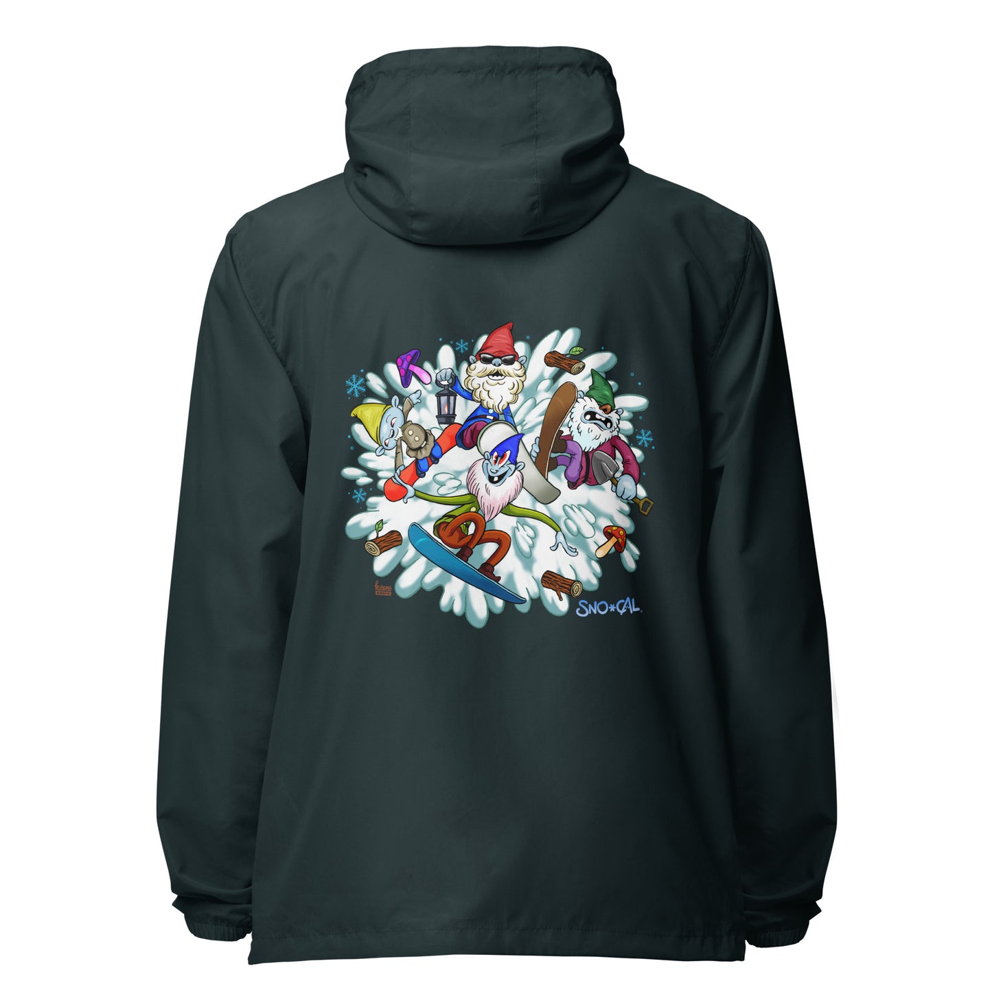 The Sgnomes Lightweight Waterproof Windbreaker