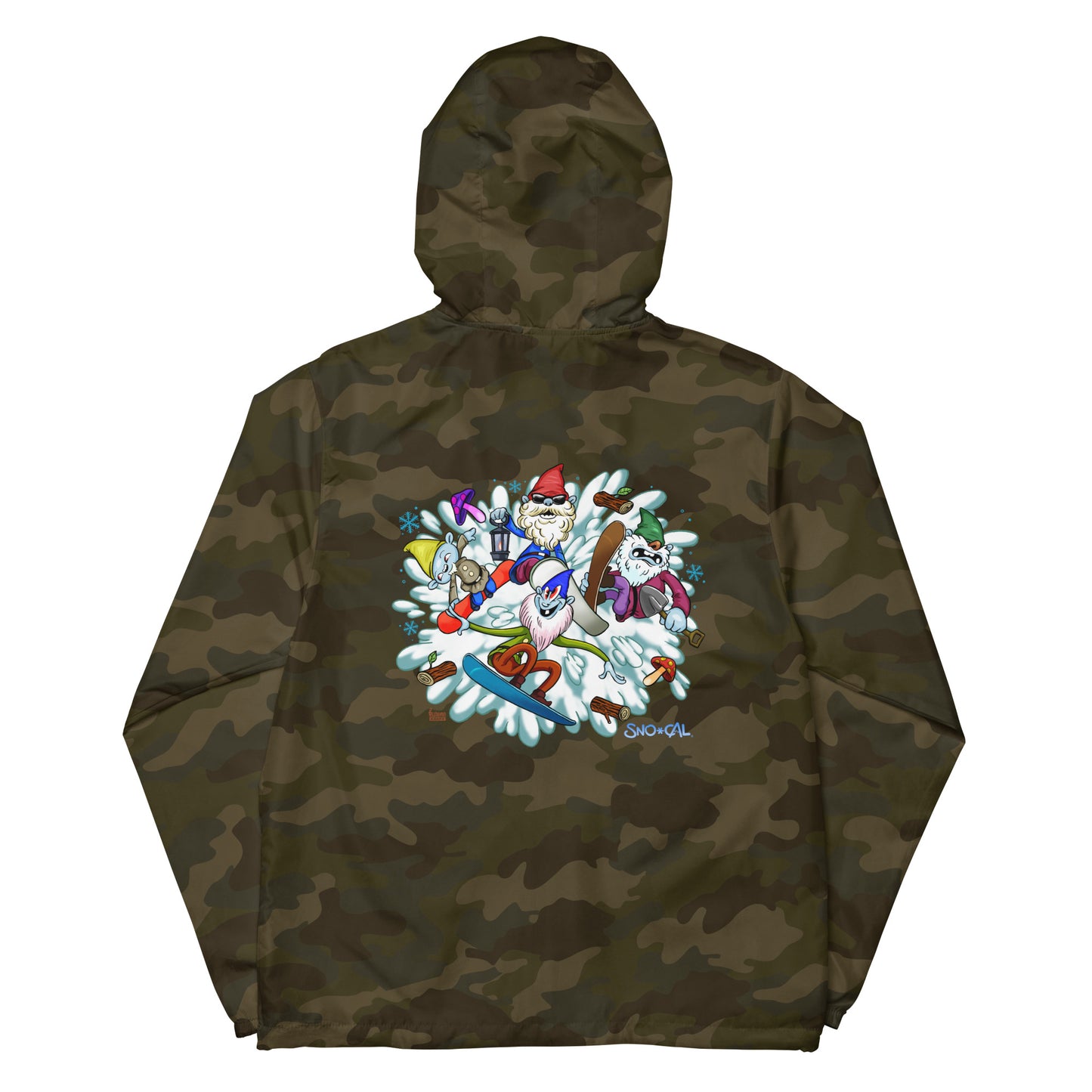 The Sgnomes Lightweight Waterproof Windbreaker