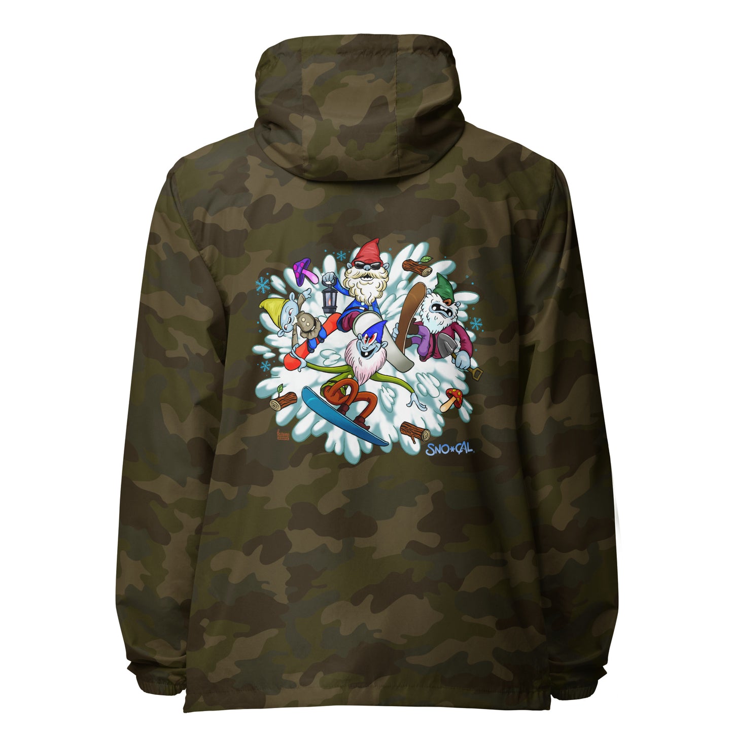 The Sgnomes Lightweight Waterproof Windbreaker