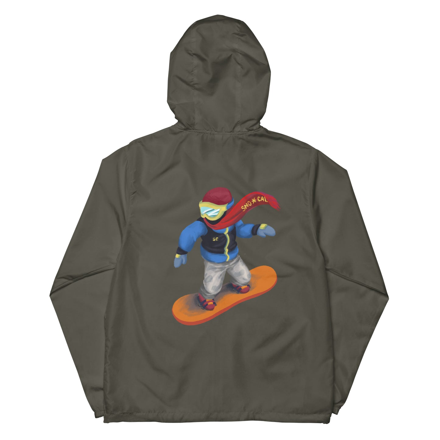 gray snowboard emoji hoodie