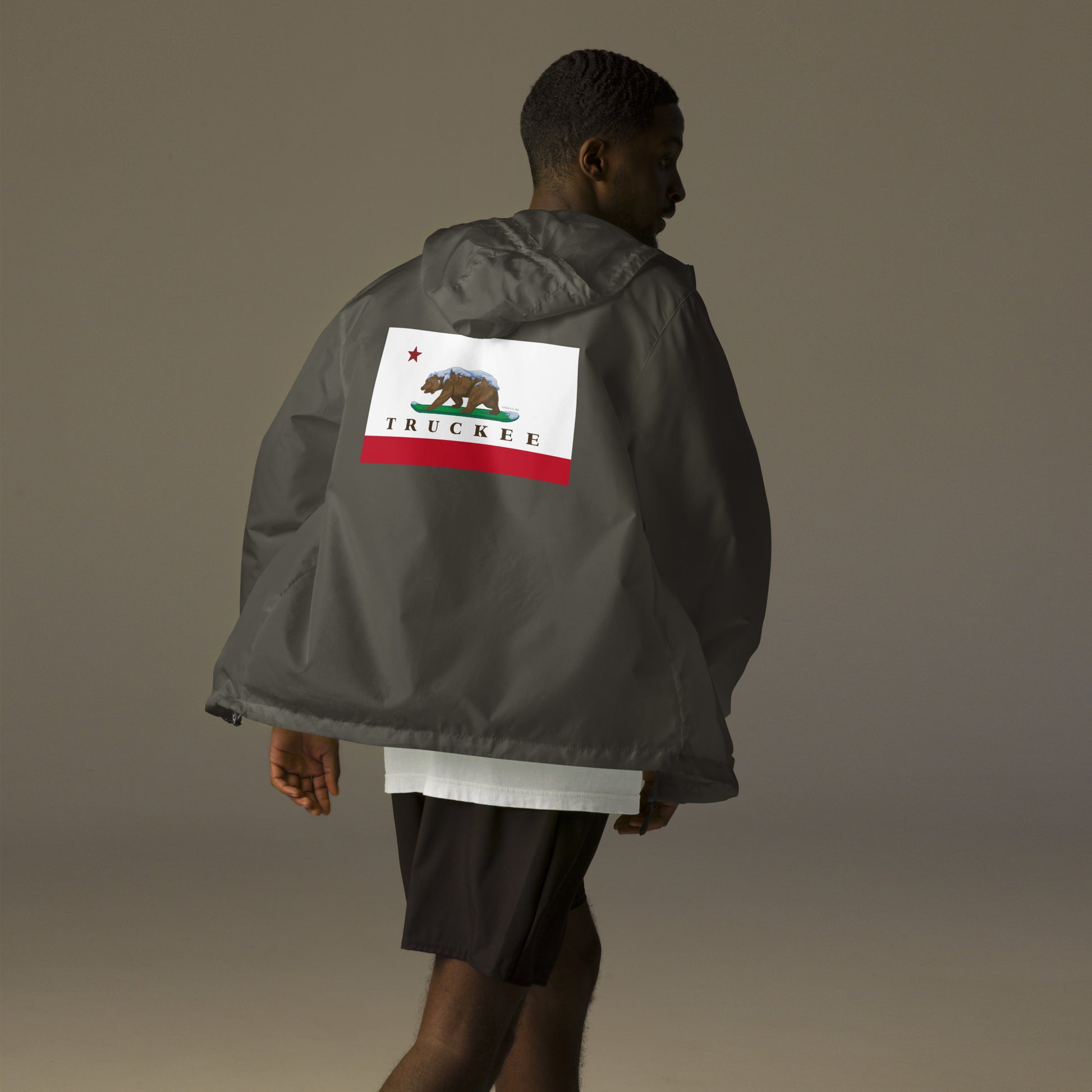 gray truckee windbreaker