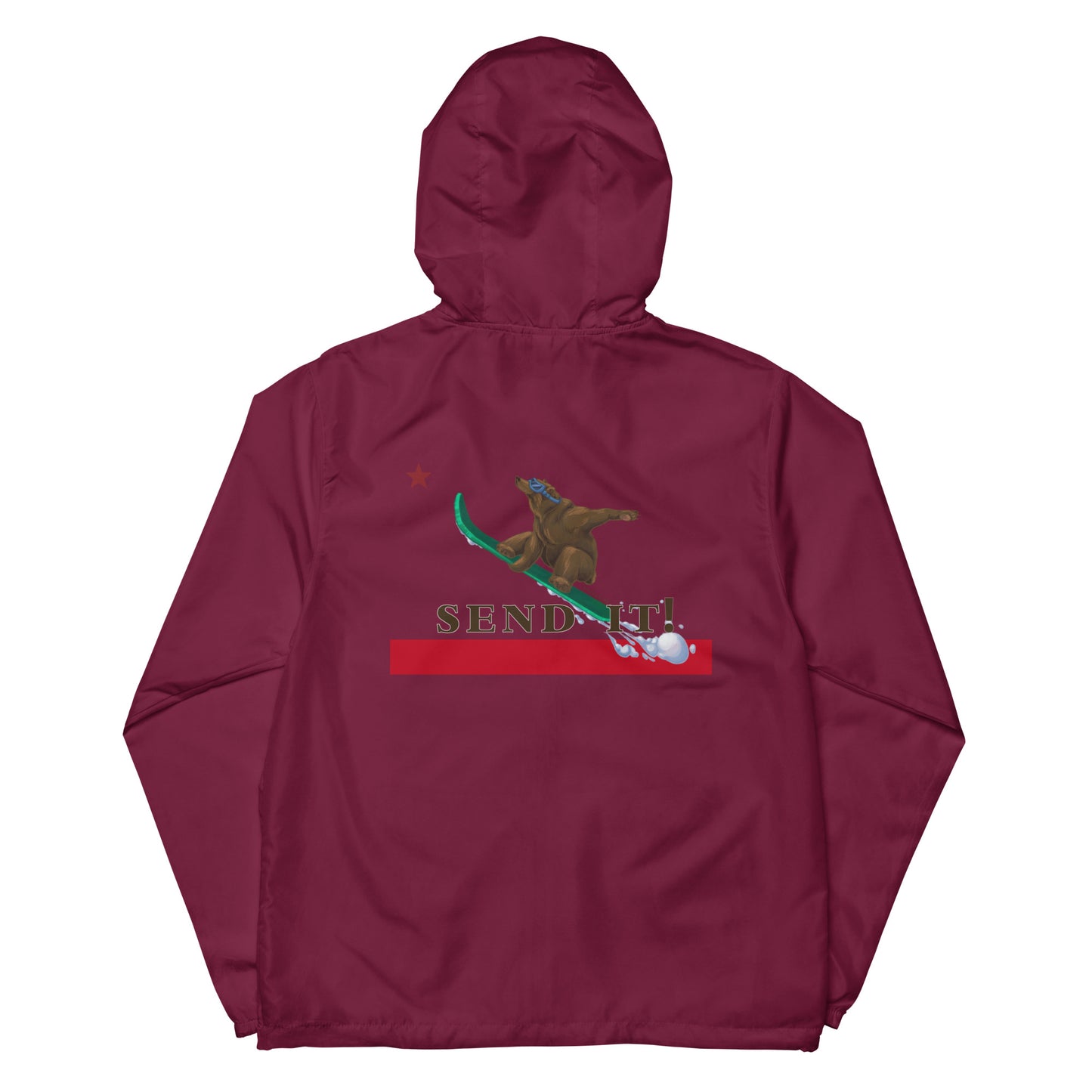 maroon sendit jacket