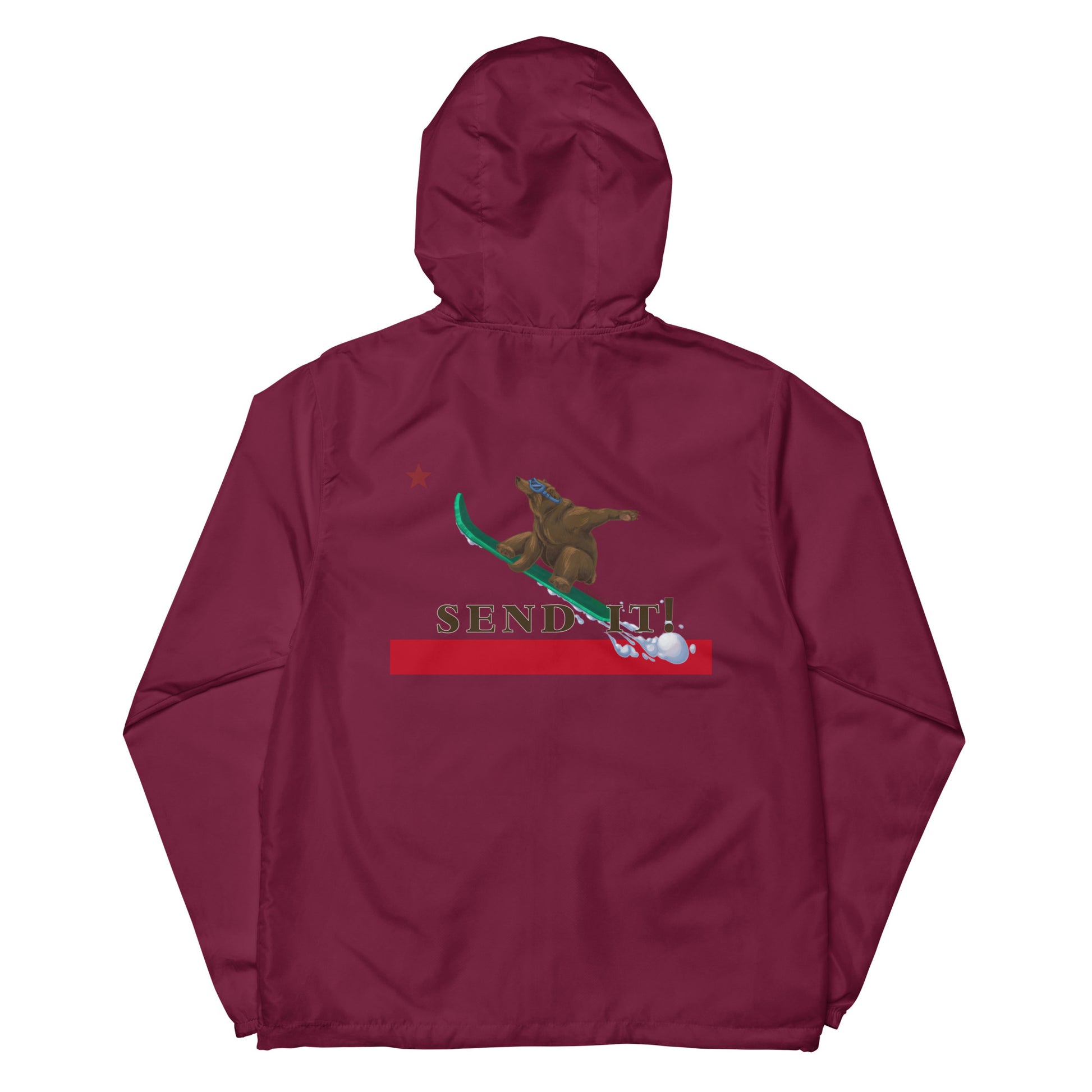 maroon sendit jacket