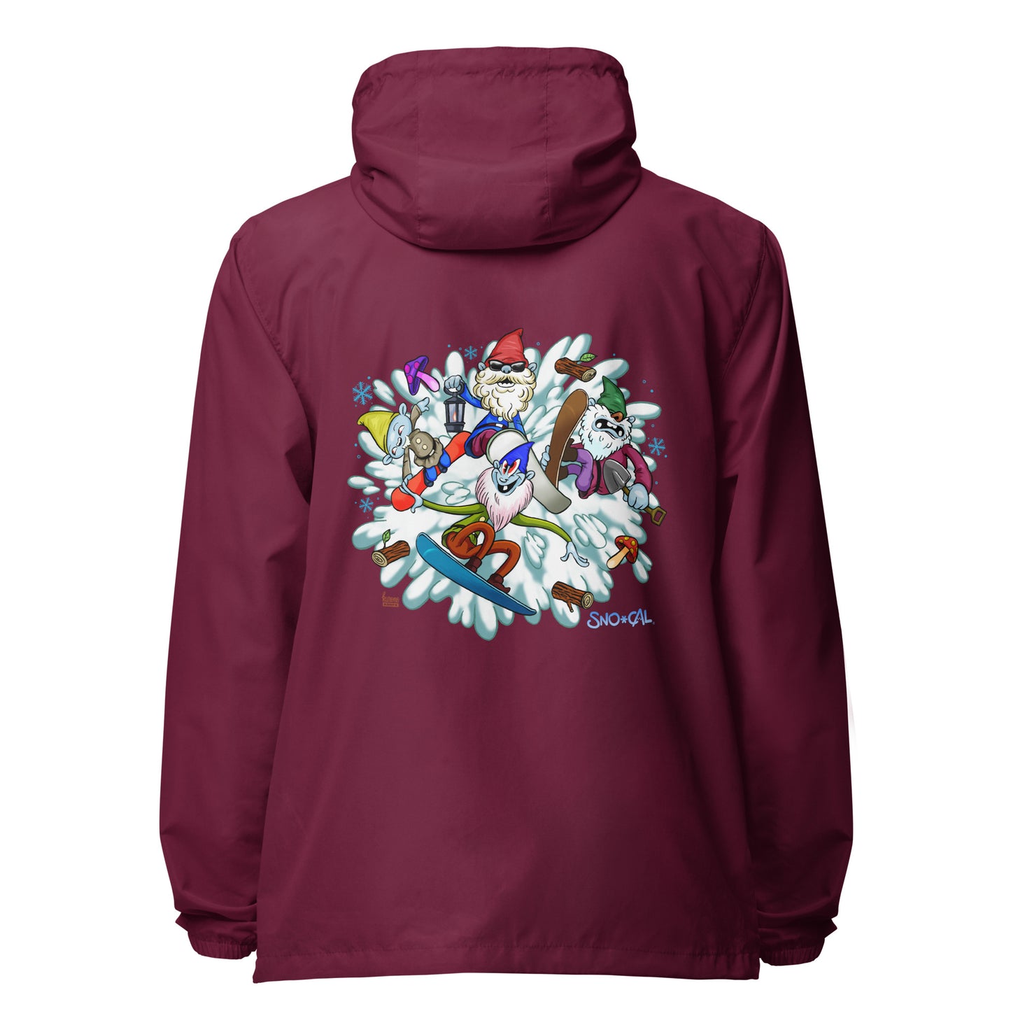 The Sgnomes Lightweight Waterproof Windbreaker