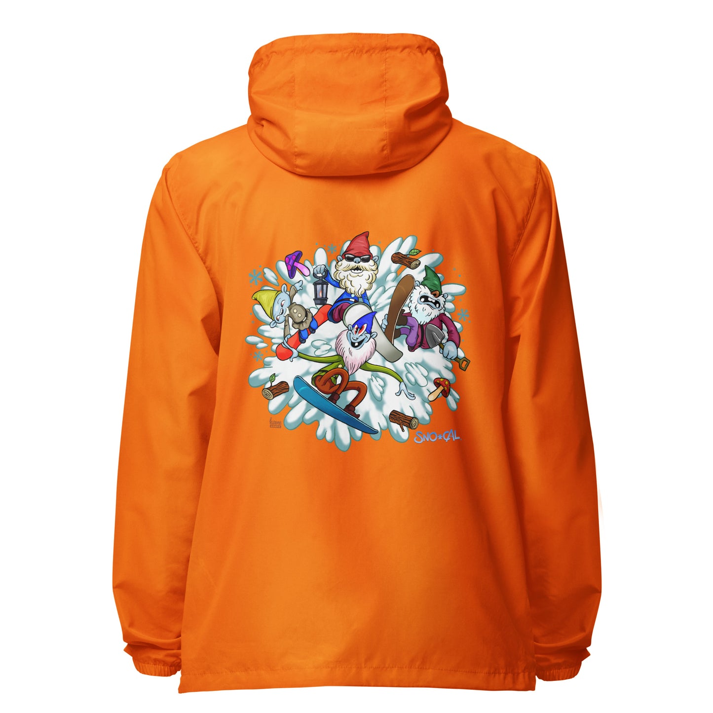 The Sgnomes Lightweight Waterproof Windbreaker