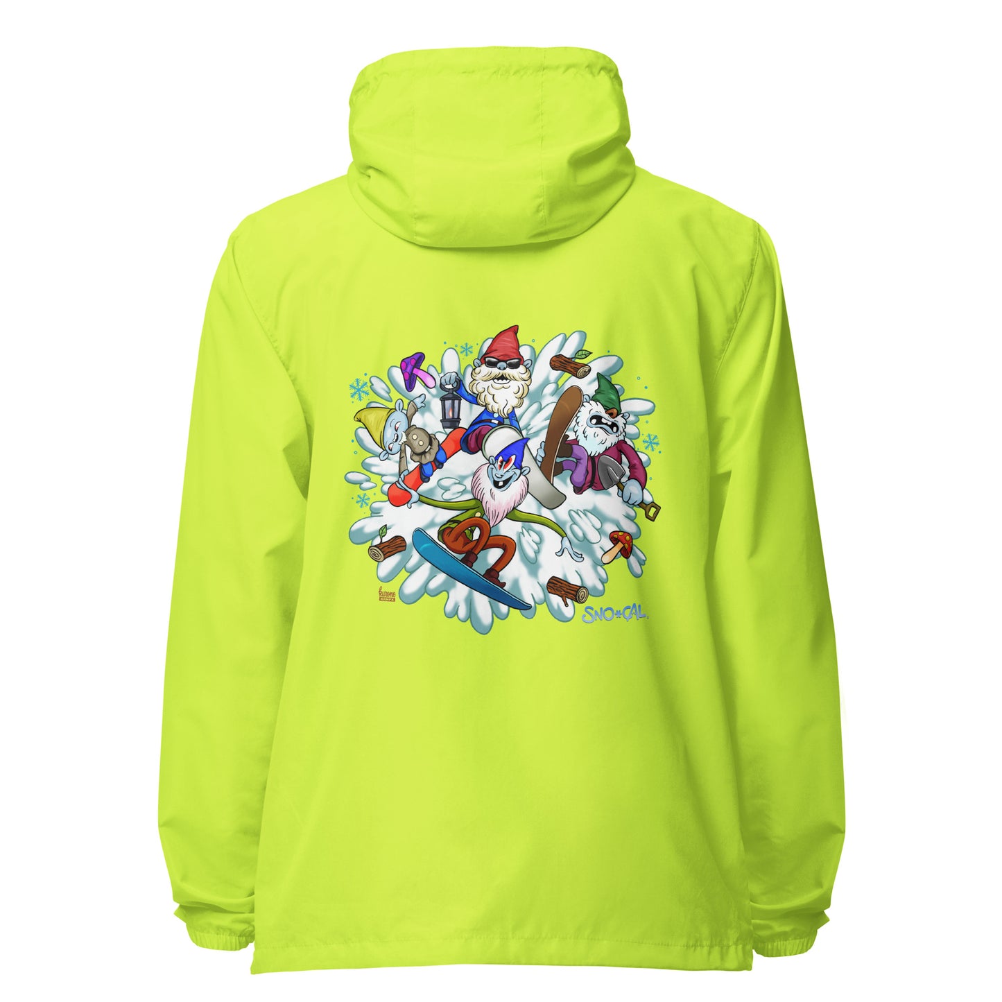 The Sgnomes Lightweight Waterproof Windbreaker