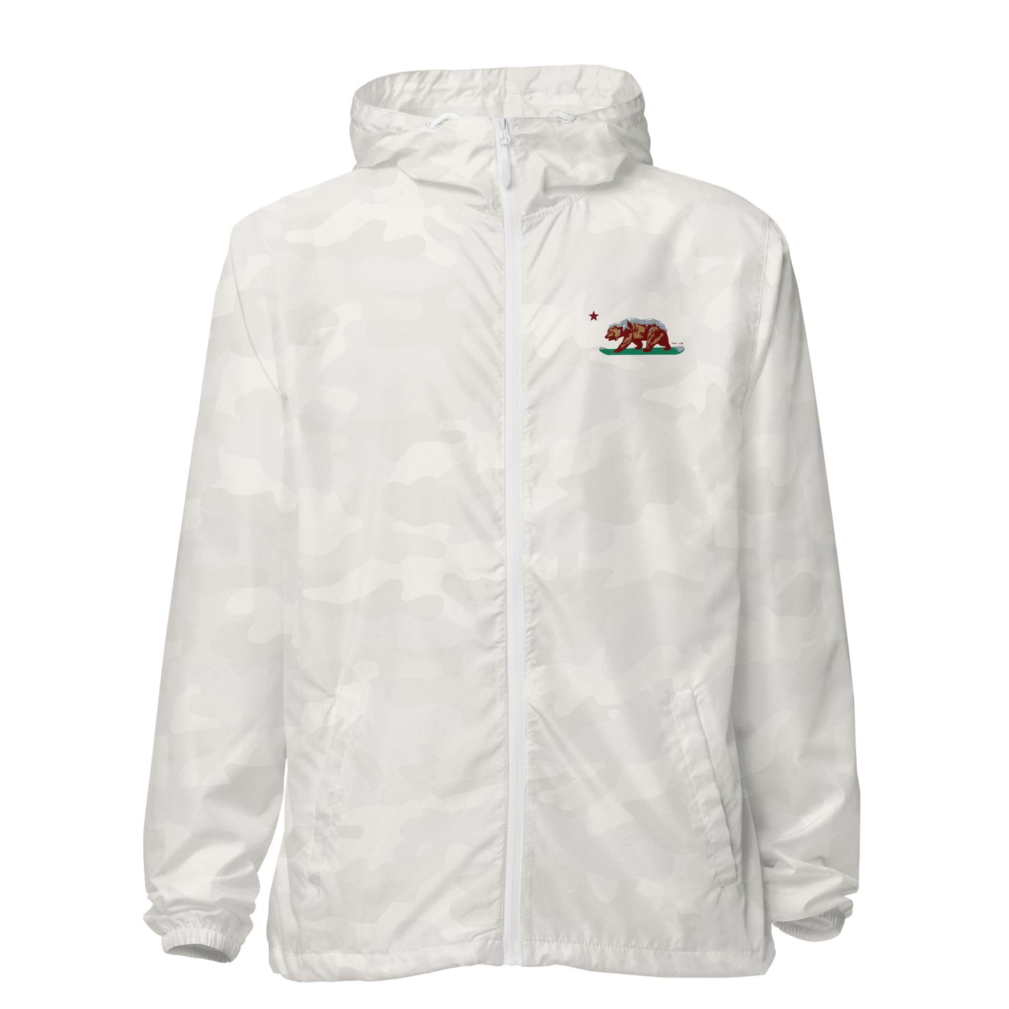 CA Flag Truckee water-resistant lightweight windbreaker