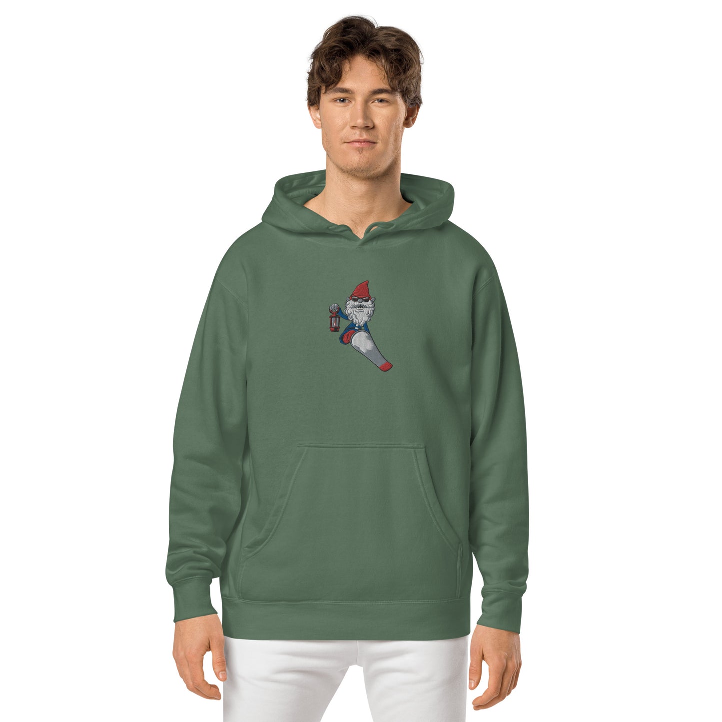 ZZ the Sgnomes pigment-dyed hoodie