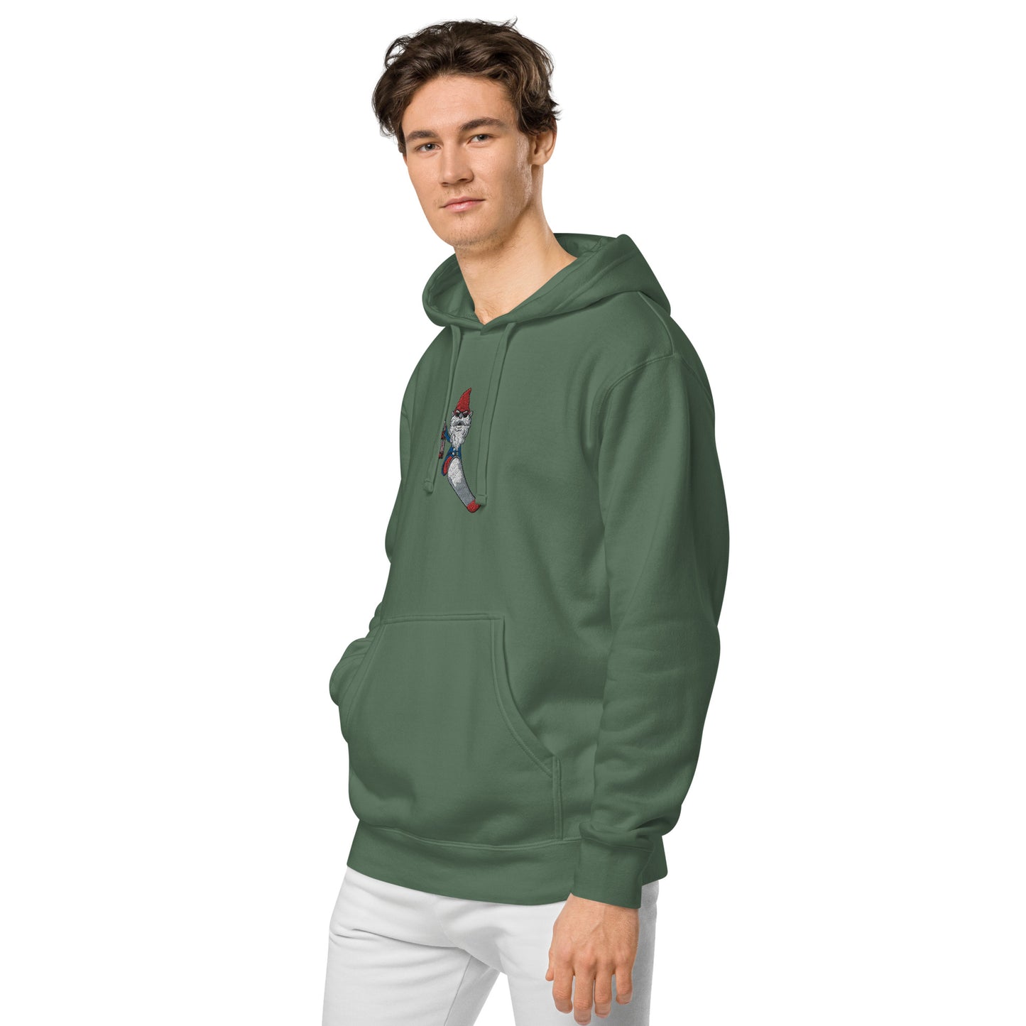 ZZ the Sgnomes pigment-dyed hoodie