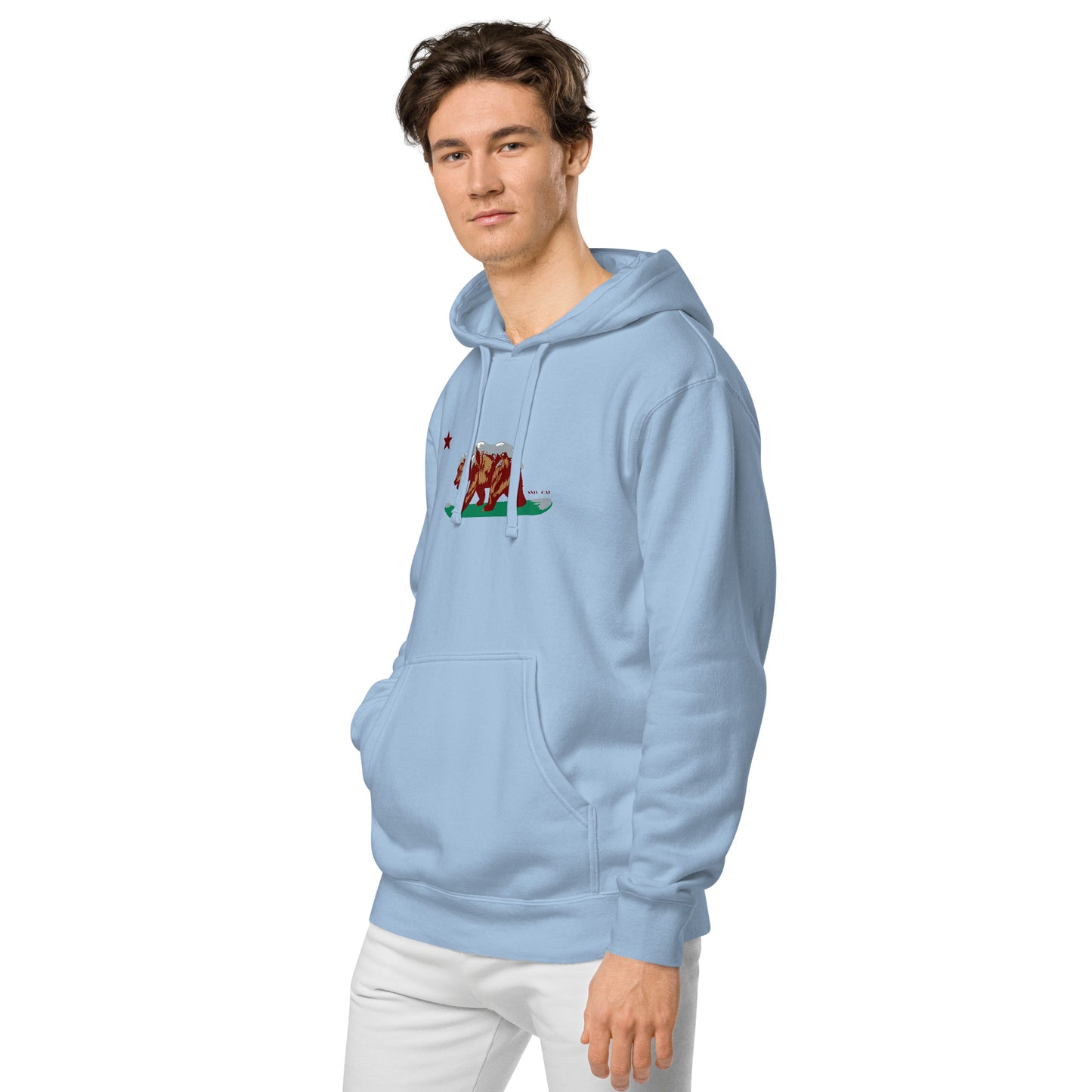 Goldy the Grizzly pigment-dyed hoodie