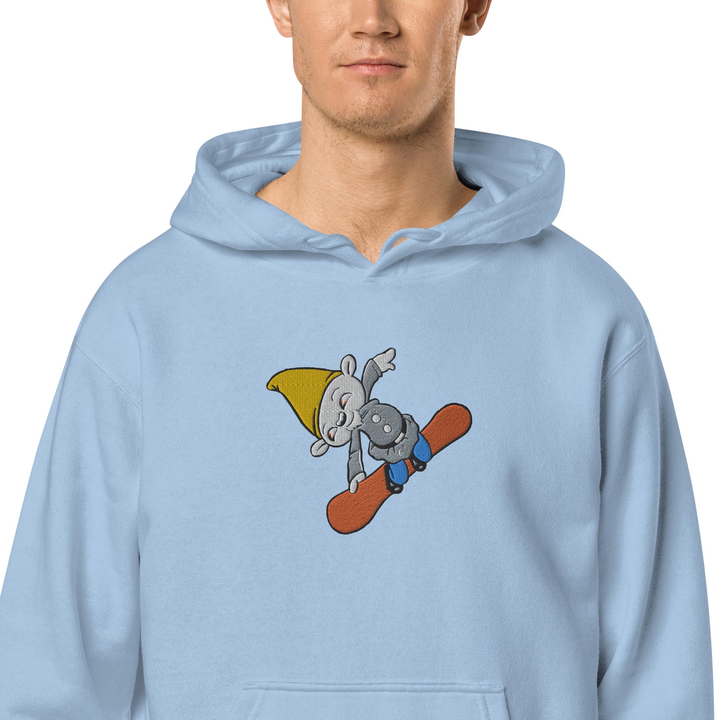 Shreddie the Sgnome pigment-dyed hoodie