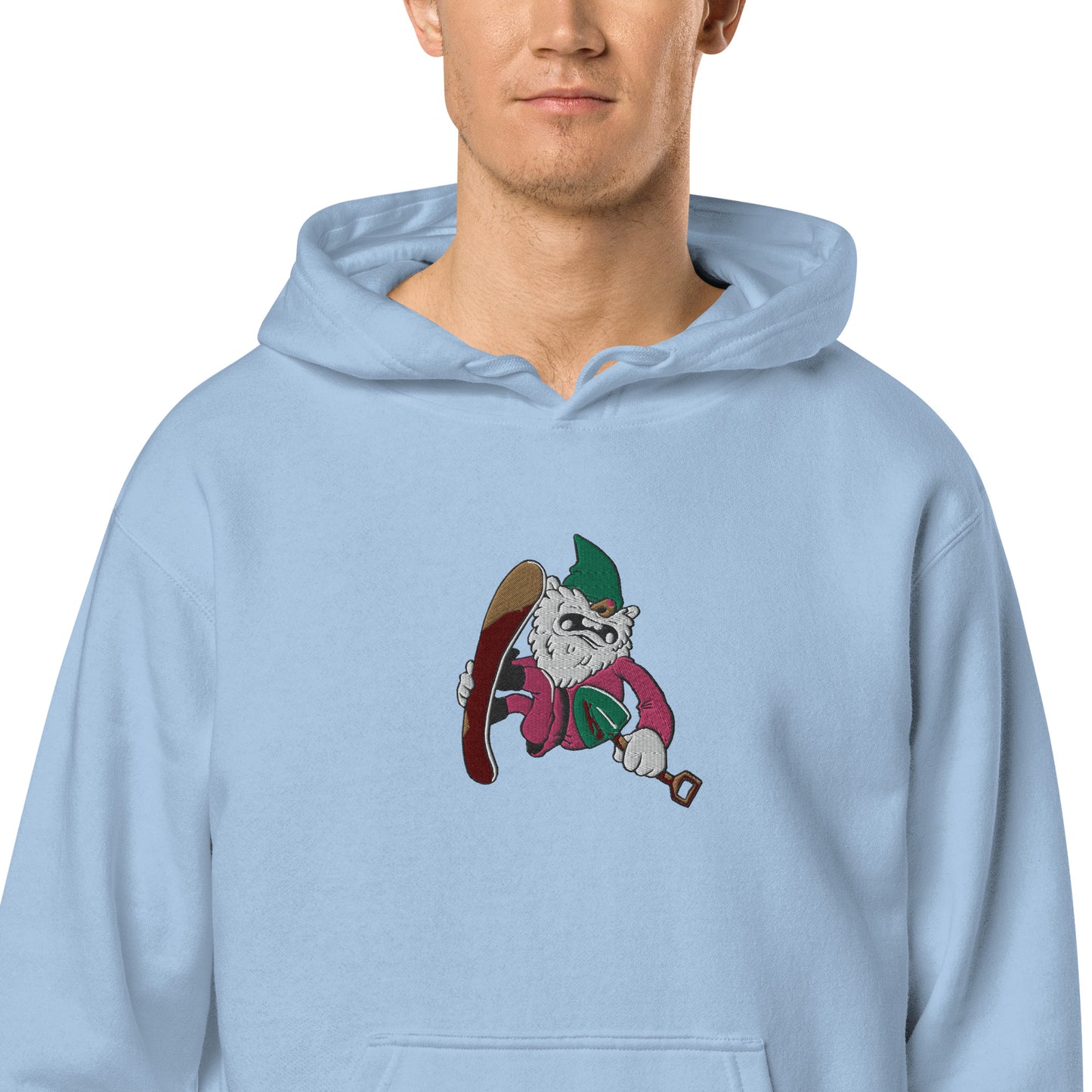 Diggz the Sgnome pigment-dyed hoodie