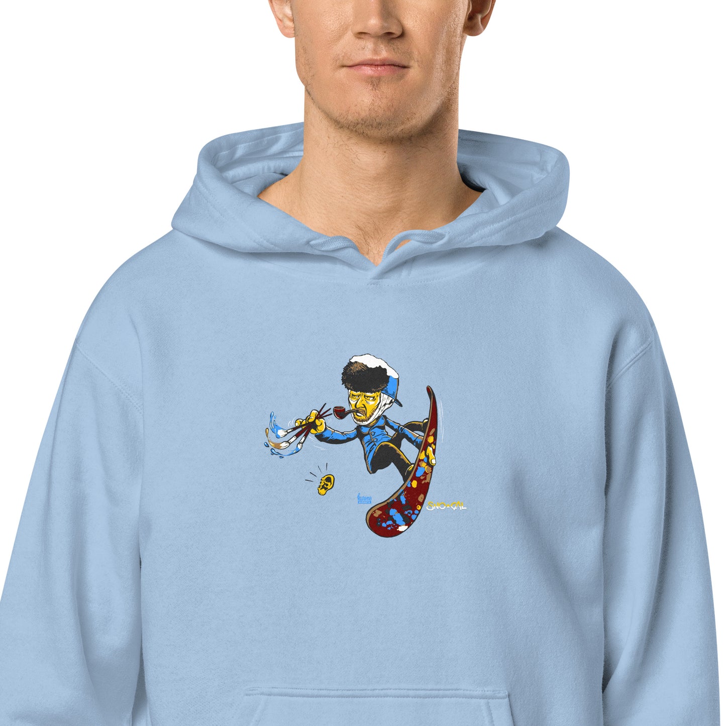 Vincent van Snogh pigment-dyed hoodie