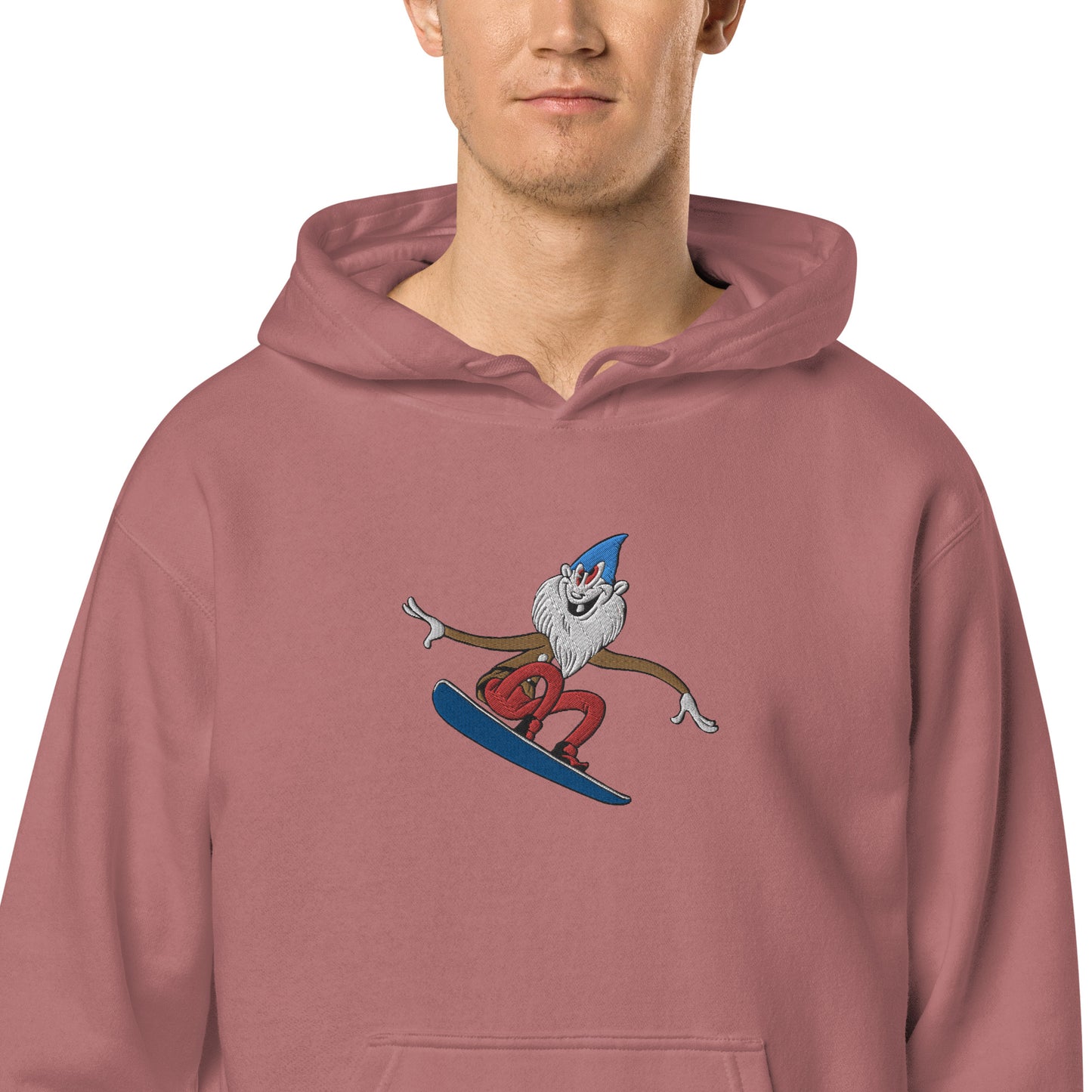 Slanky the Sgnome pigment-dyed hoodie