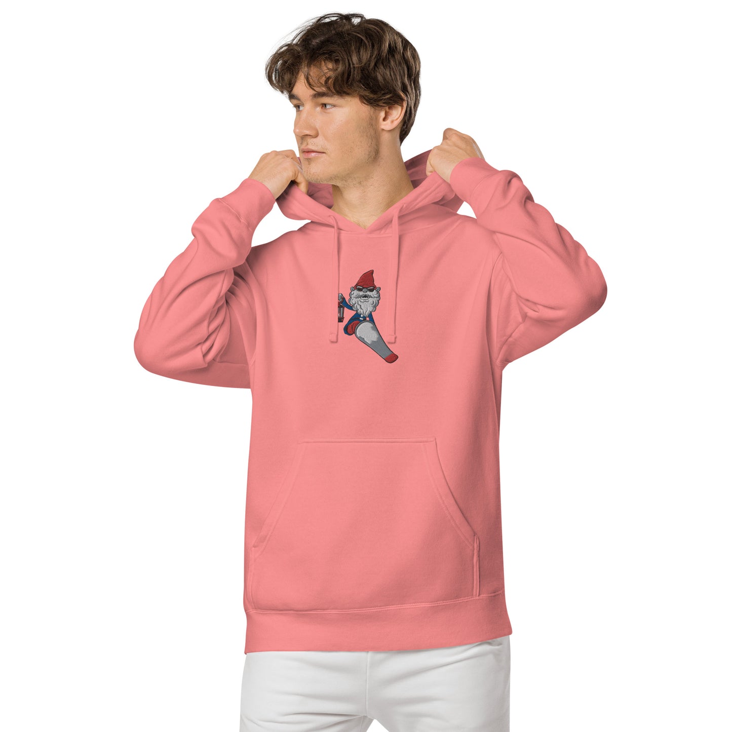 ZZ the Sgnomes pigment-dyed hoodie