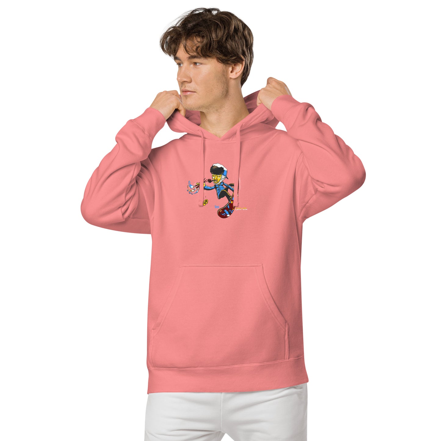 Vincent van Snogh pigment-dyed hoodie