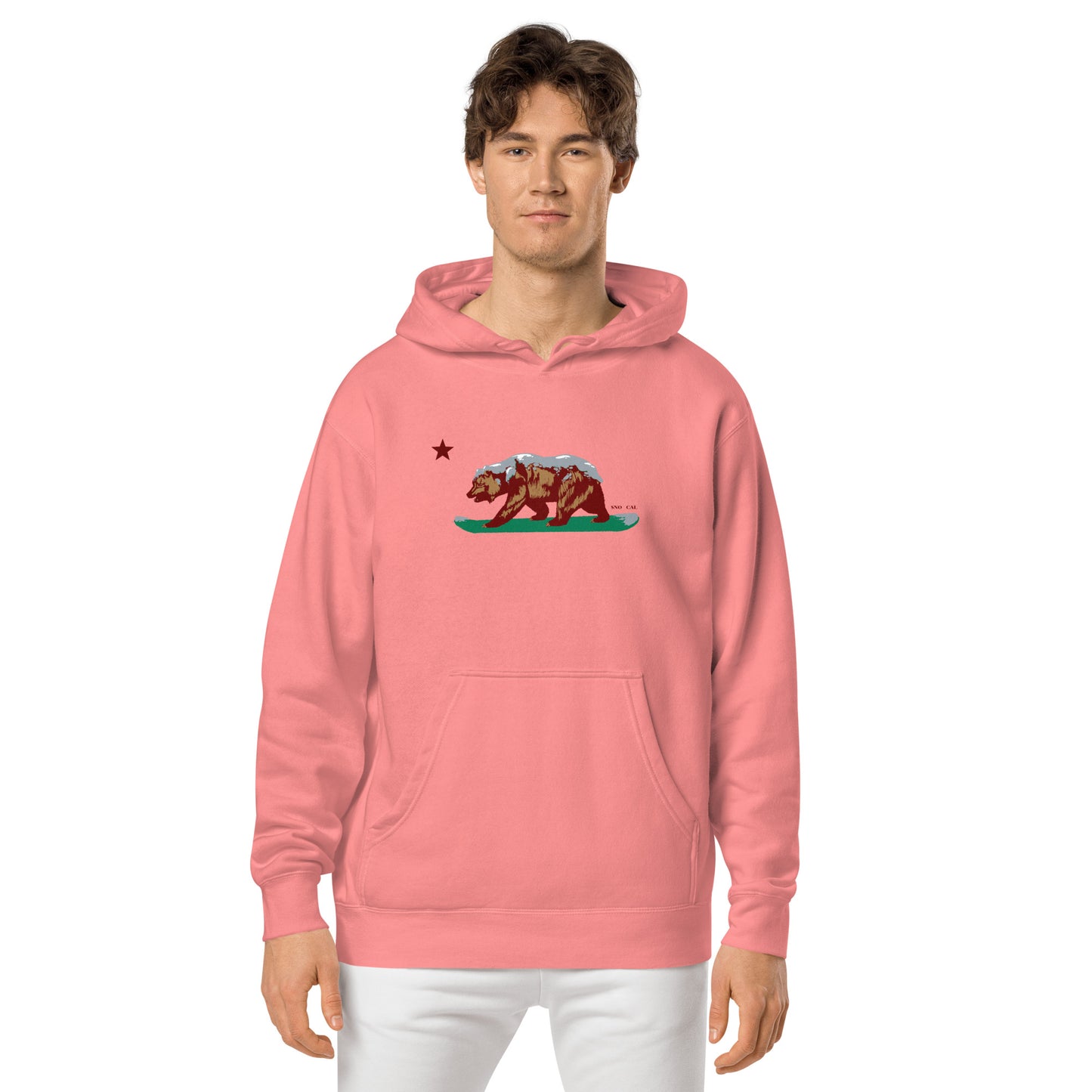 Goldy the Grizzly pigment-dyed hoodie