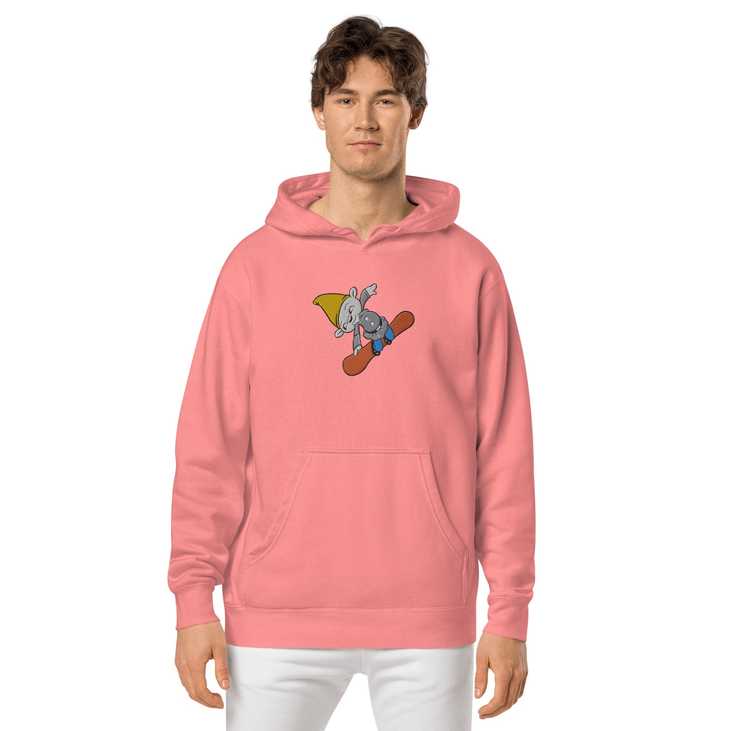 Shreddie the Sgnome pigment-dyed hoodie