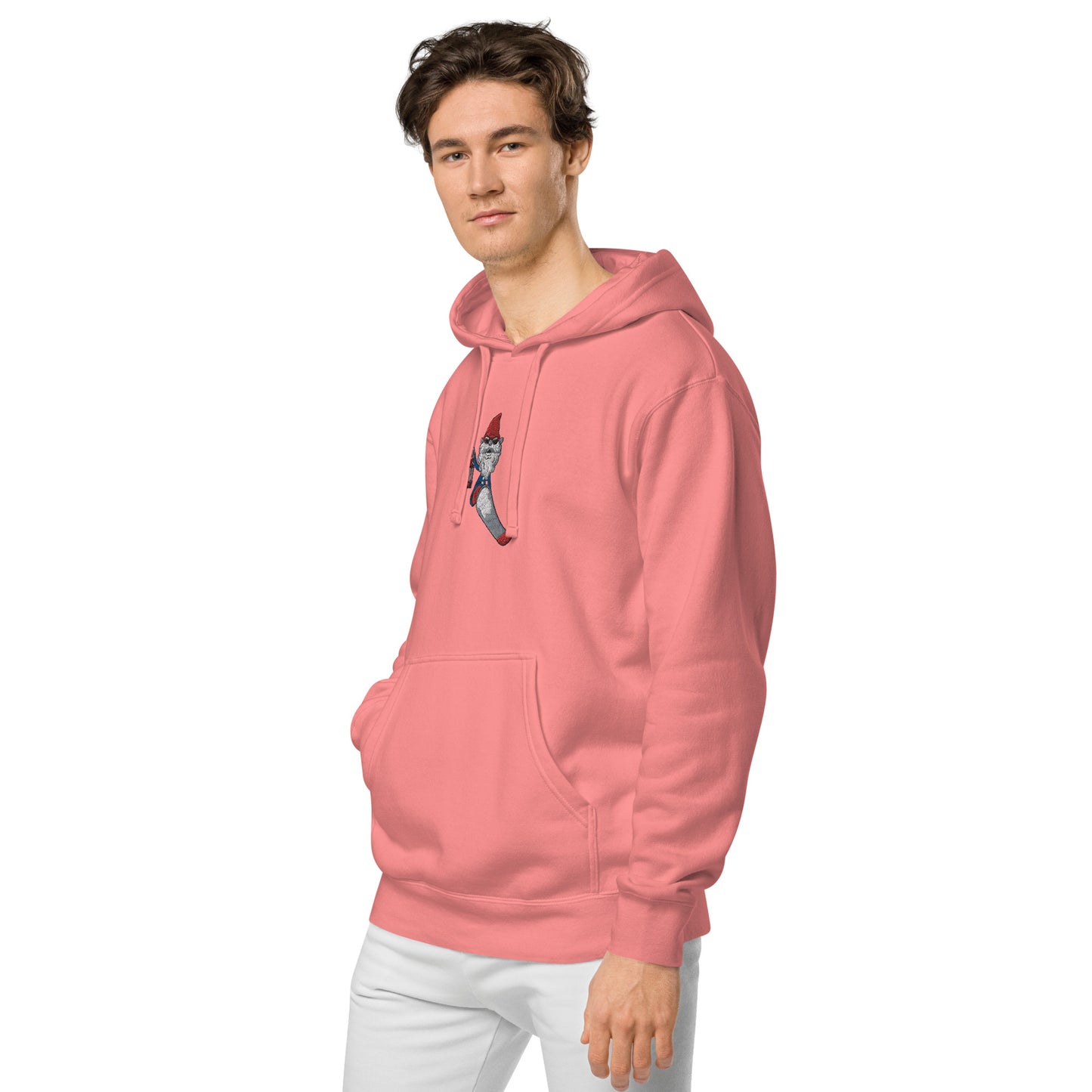 ZZ the Sgnomes pigment-dyed hoodie