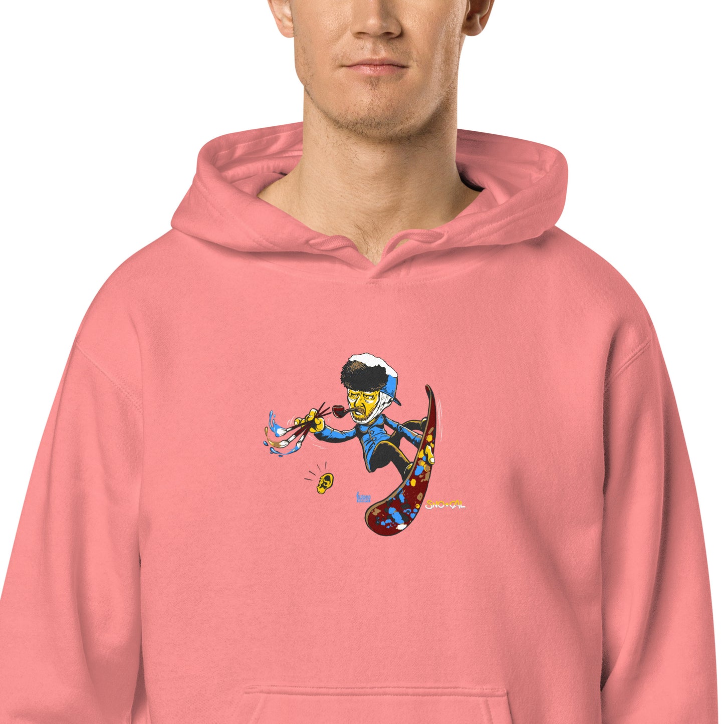 Vincent van Snogh pigment-dyed hoodie