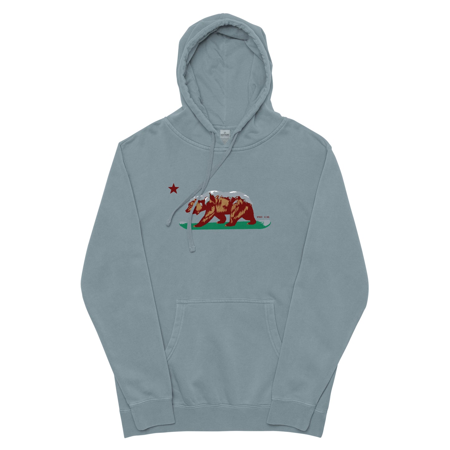 Goldy the Grizzly pigment-dyed hoodie