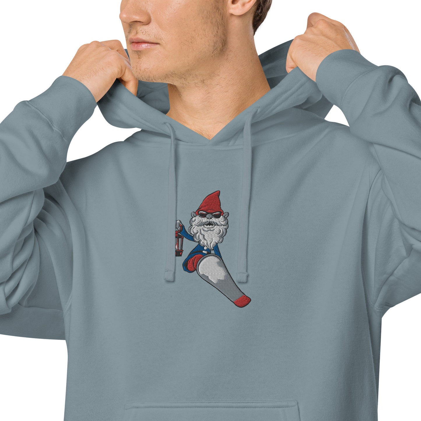 ZZ the Sgnomes pigment-dyed hoodie