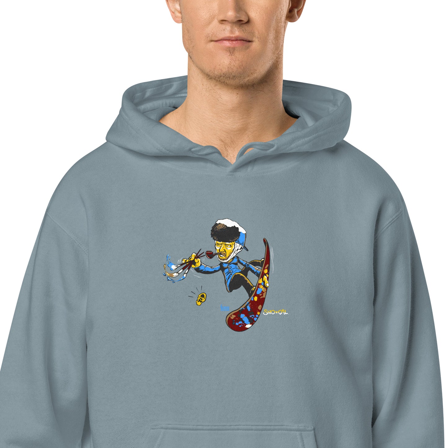 Vincent van Snogh pigment-dyed hoodie