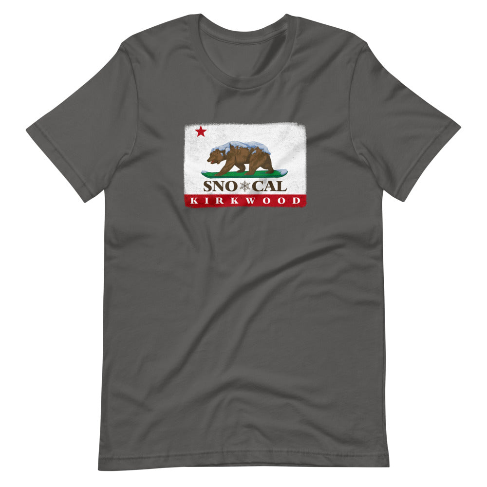 Kirkwood CA Flag Shirt - Sno Cal